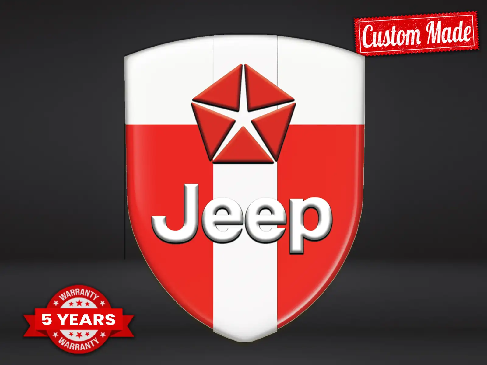 Jeep Fenstersticker Robust Max Professionell Design